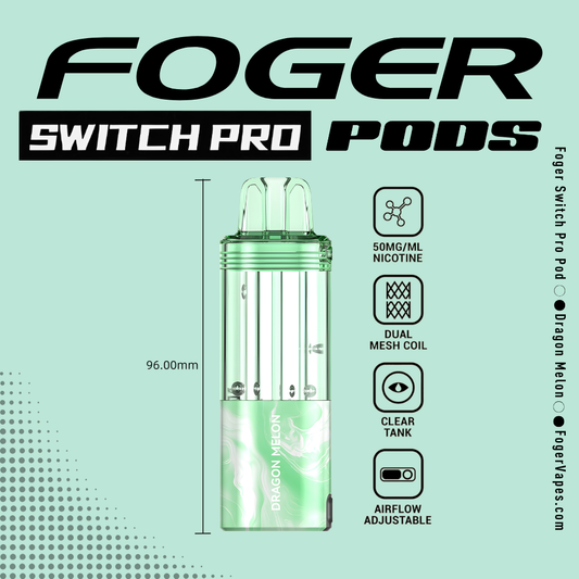 Dragon Melon – Foger Switch Pro Pod | 30K Puffs