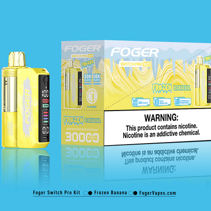 Frozen Banana – Foger Switch Pro Kit 30K Puffs