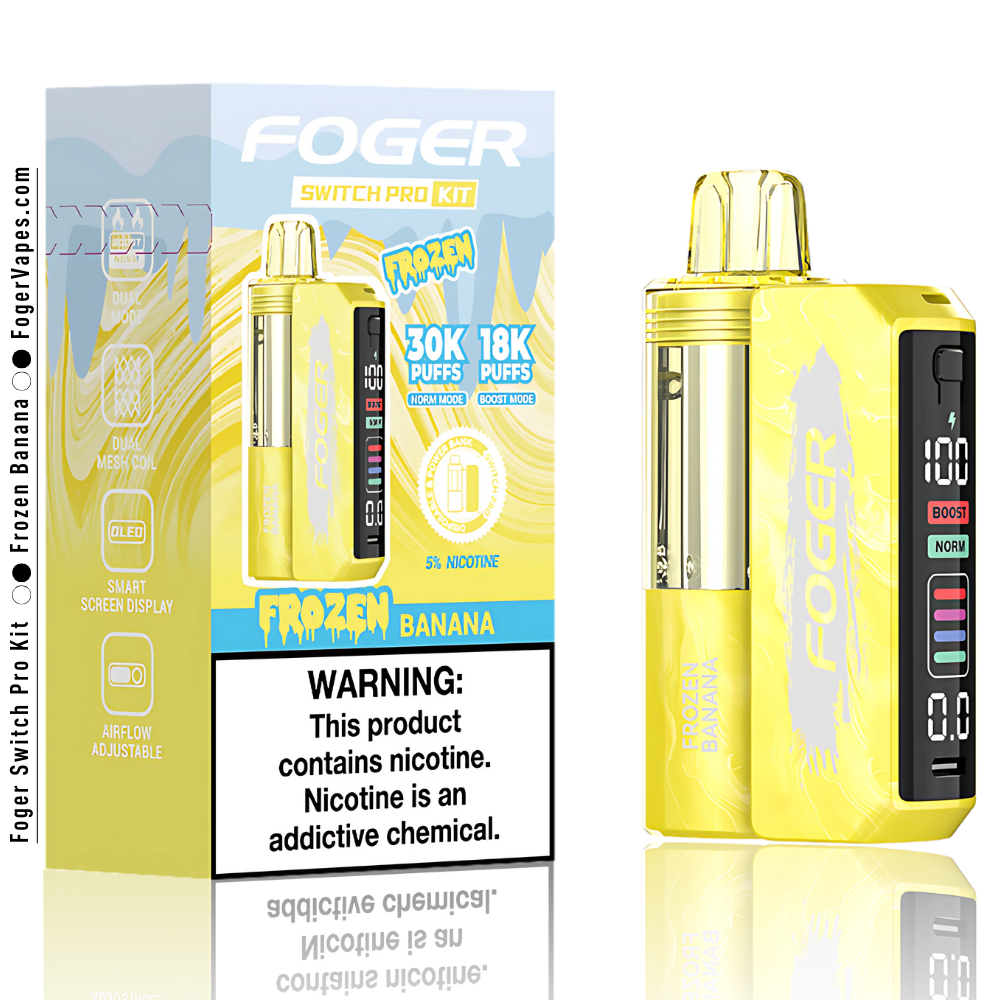 Frozen Banana – Foger Switch Pro Kit 30K Puffs