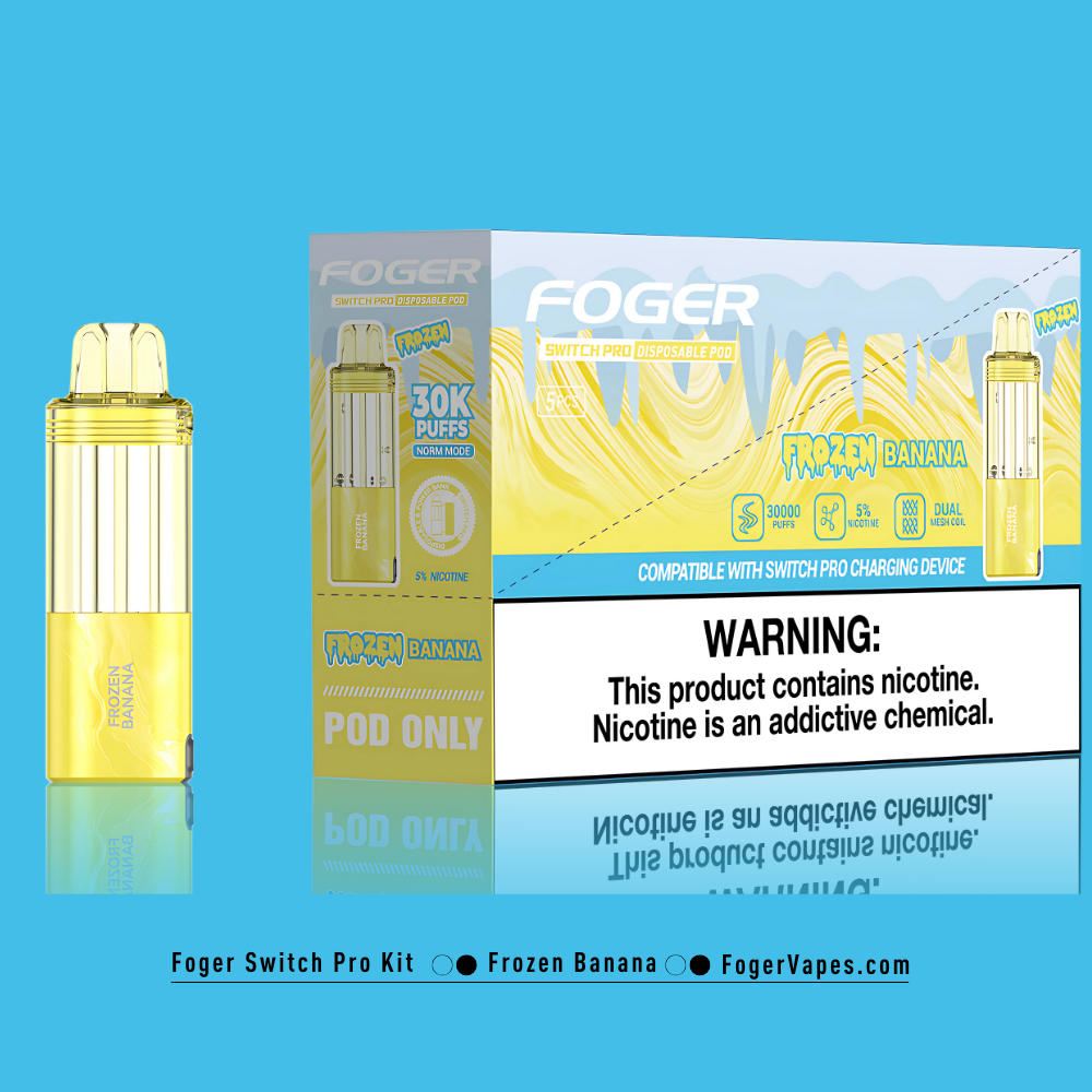 Frozen Banana – Foger Switch Pro Pod 30K Puffs