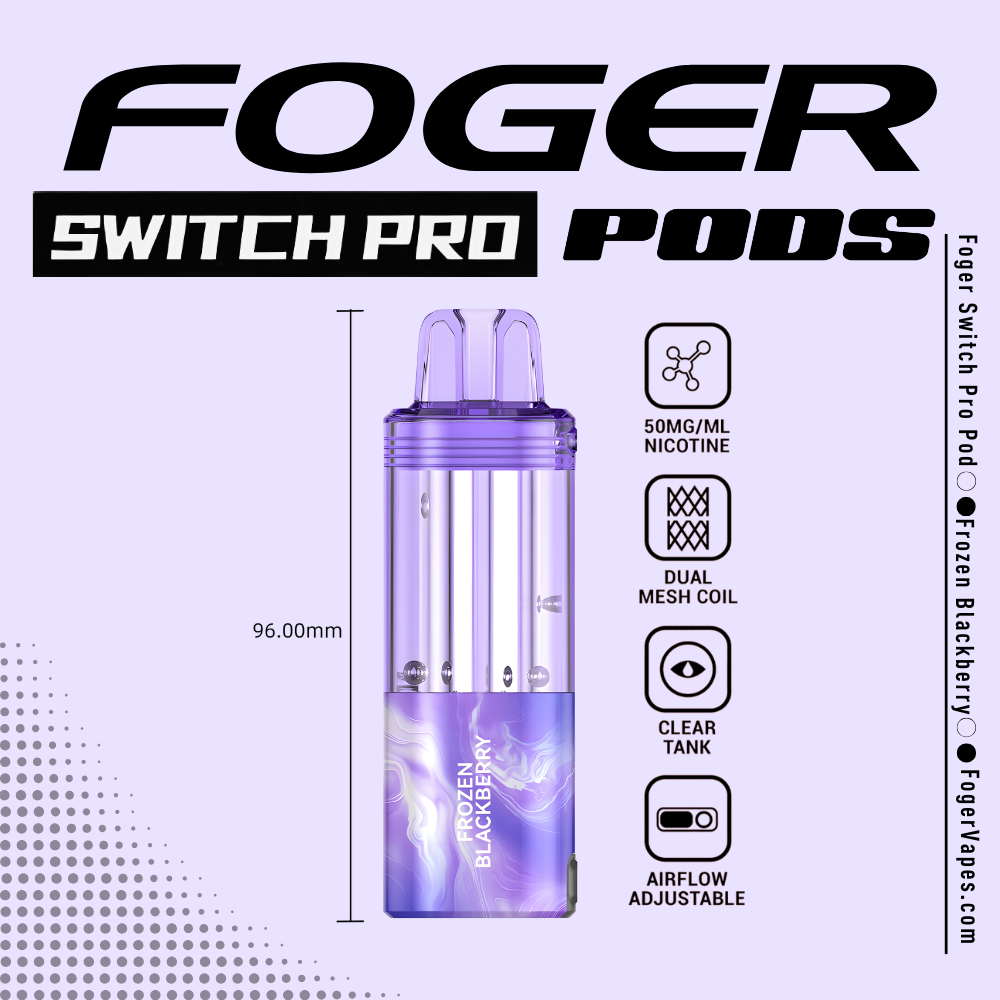 Frozen Blackberry – Foger Switch Pro Pod | 30K Puffs