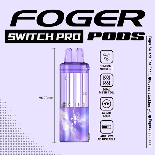 Frozen Blackberry – Foger Switch Pro Pod | 30K Puffs