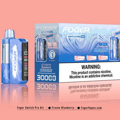 Frozen Blueberry Foger Switch Pro 30K Puffs Frozen Blueberry Foger Switch Pro 30K Puffs