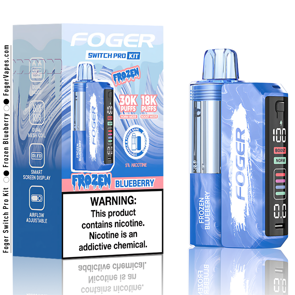 Frozen Blueberry – Foger Switch Pro Kit 30K Puffs