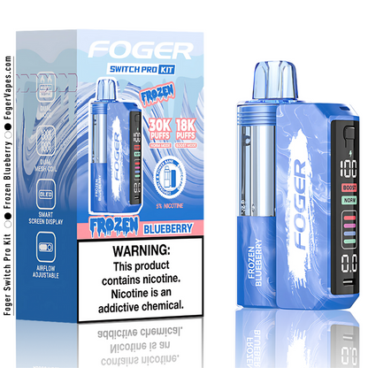 Frozen Blueberry – Foger Switch Pro Kit 30K Puffs