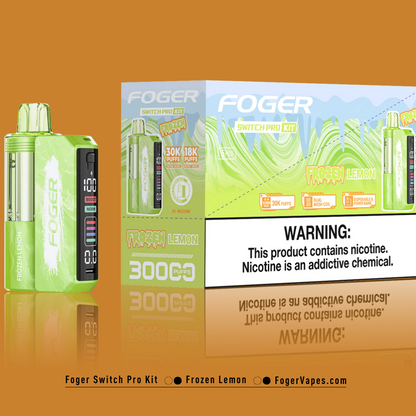 Frozen Lemon Foger Pro 30K: Icy Vape Flavor Frozen Lemon Foger Pro 30K: Icy Vape Flavor