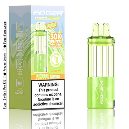 Frozen Lemon – Foger Switch Pro Pod 30K Puffs