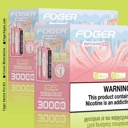 Frozen Watermelon – Foger Switch Pro Kit 30K Puffs
