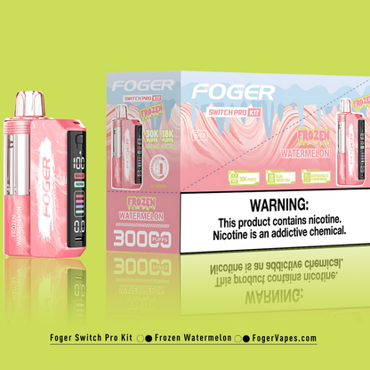 Frozen Watermelon Foger Switch Pro 30K Puffs Frozen Watermelon Foger Switch Pro 30K Puffs