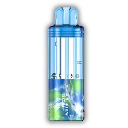 Frozen Wildberry Mix Foger Switch Pro Pod 30K puffs iced mixed berry disposable vape in blue and green finish