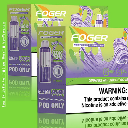 Grape Slush – Foger Switch Pro Pod 30K Puffs