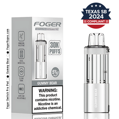 Gummy Bear Texas Compliant Switch Pro Pod – Built in USA