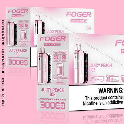 Juicy Peach Ice Foger Switch Pro Kit Juicy Peach Ice Foger Switch Pro Kit