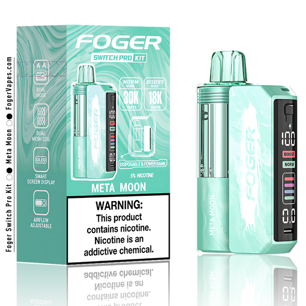 meta moon flavor foger Switch Pro Kit – miami mint Flavor:Cherry Bomb Lost Mary MO20000 Pro