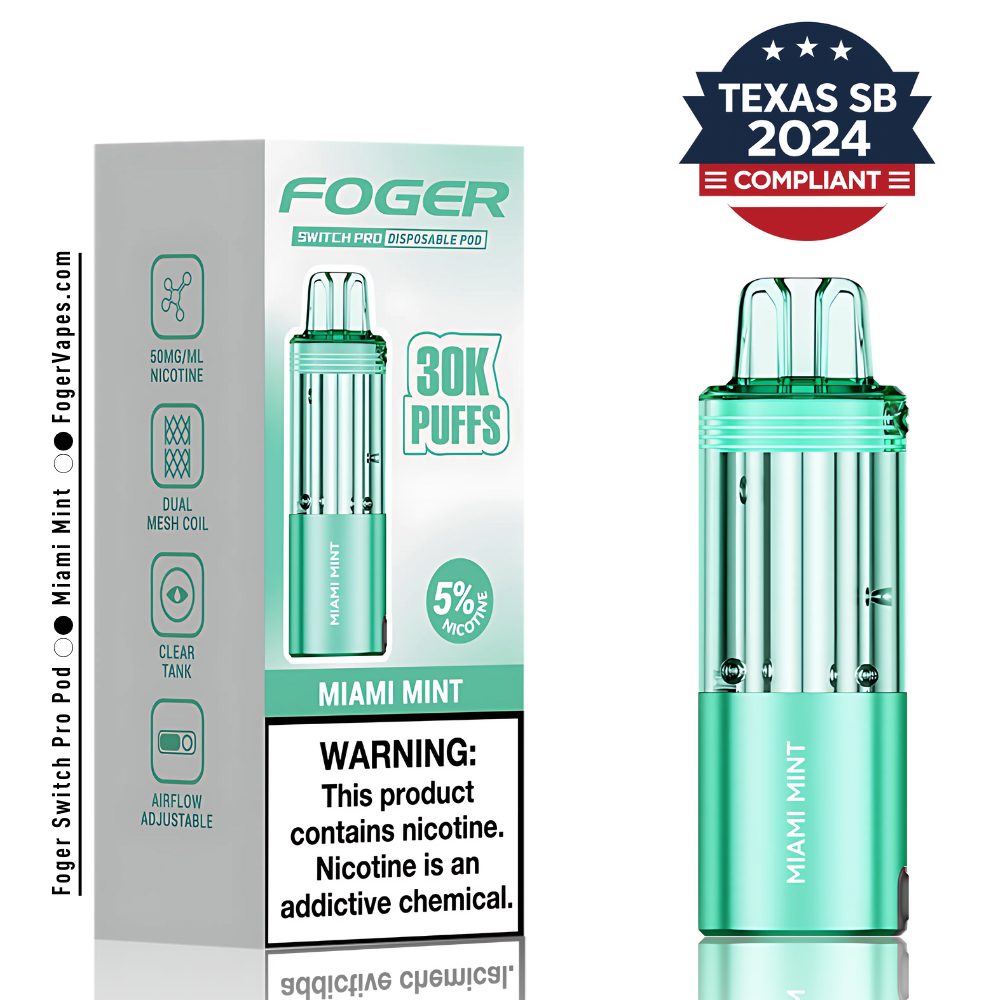 Miami Mint Texas Compliant Switch Pro Pod – Built in USA