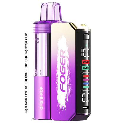 Experience 30K Puffs: Foger Switch Pro Kit & Flavor Options Experience 30K Puffs: Foger Switch Pro Kit & Flavor Options