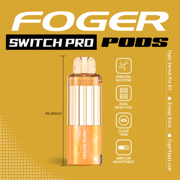 foger vape orange slush Orange Slush Pod: Sweet & Icy Foger Vape