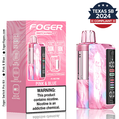 Pink & Blue Texas Compliant Switch Pro Kit Built in USA Pink & Blue Texas Compliant Switch Pro Kit Built in USA