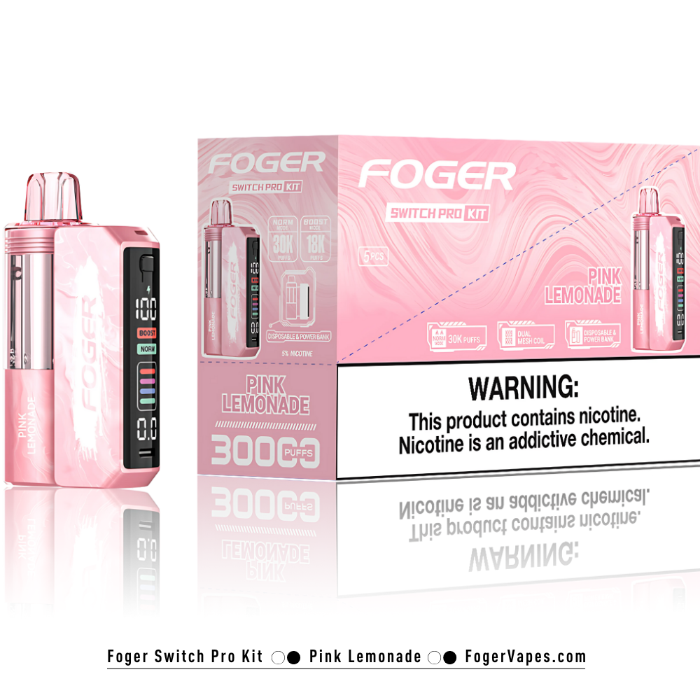 Pink Lemonade – Foger Switch Pro Kit | 30K Puffs