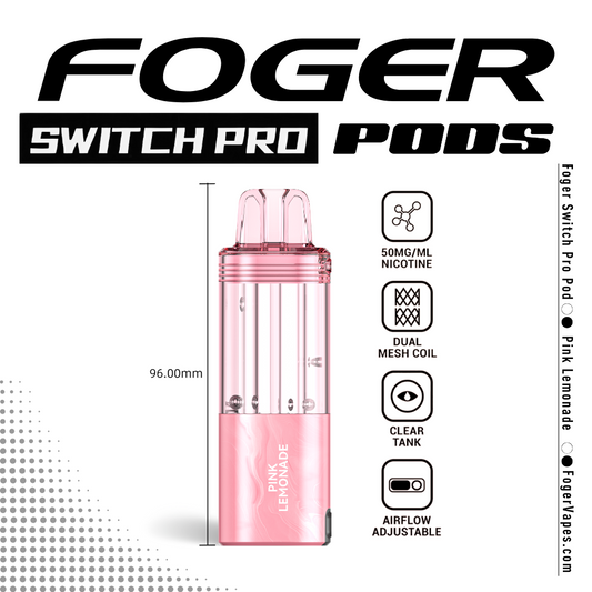 Pink Lemonade – Foger Switch Pro Pod | 30K Puffs
