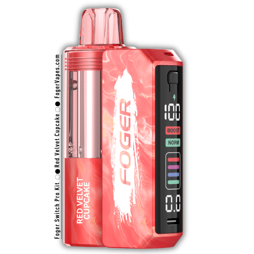 Red Velvet Cupcake – Foger Switch Pro Kit | 30K Puffs