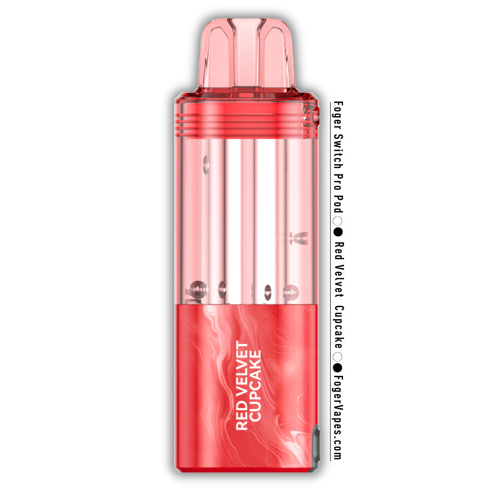 Red Velvet Cupcake – Foger Switch Pro Pod | 30K Puffs