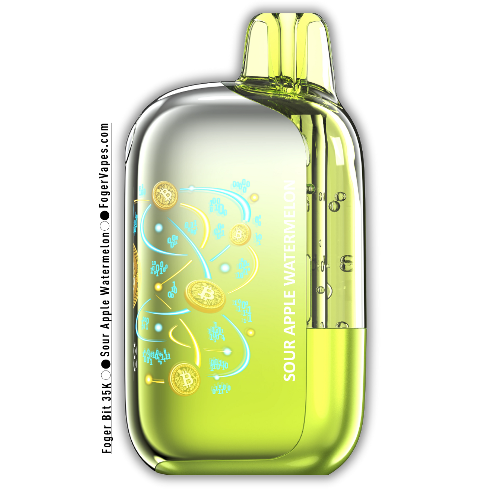 Sour Apple Watermelon – Foger Bit 35K Puffs