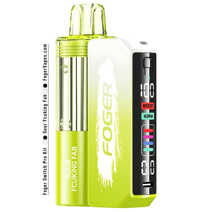 Get the Foger Switch Pro Kit: 30K Puffs of Flavor Fun Get the Foger Switch Pro Kit: 30K Puffs of Flavor Fun