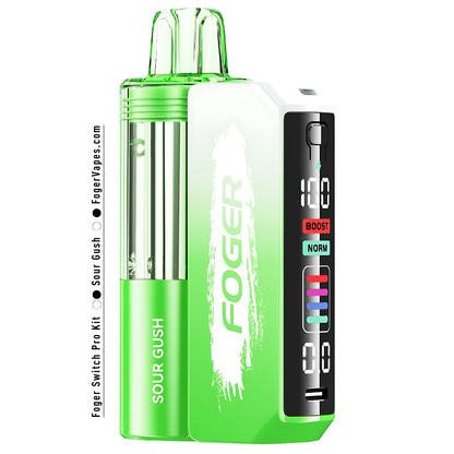 sour gush foger flavor profile Explore Foger Switch Pro Kit: Sour Gush & 30K Puffs