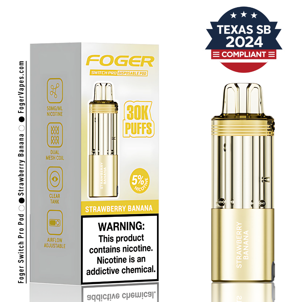 Strawberry Banana Texas Compliant Switch Pro Pod – Built in USA