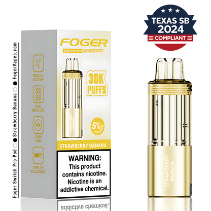 Strawberry Banana Texas Compliant Switch Pro Pod – Built in USA