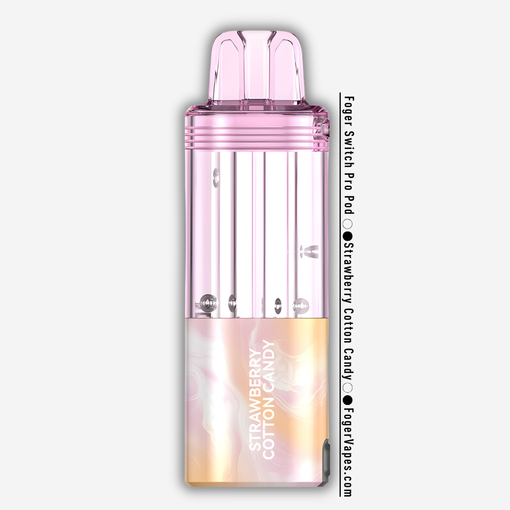 Strawberry Cotton Candy – Foger Switch Pro Pod | 30K Puffs