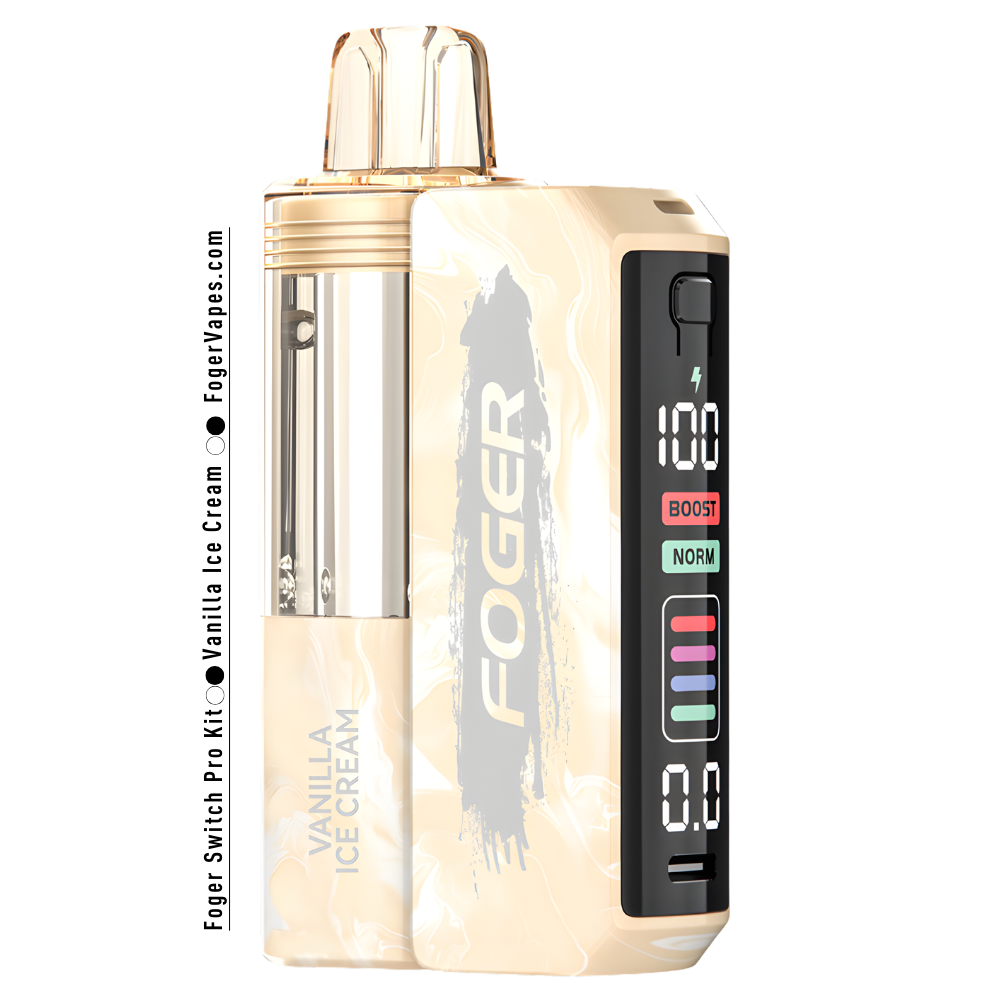 Vanilla Ice Cream – Foger Switch Pro Kit | 30K Puffs